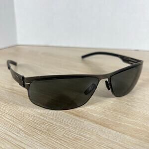 ic! Berlin Kornelius Eyeglasses Frames Black Made in Germany 63-14
